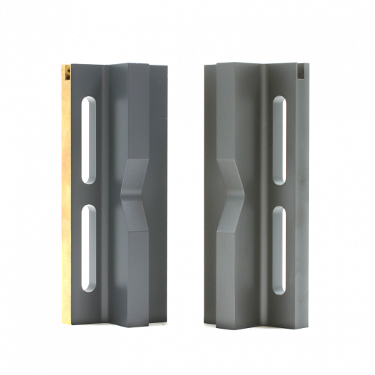 Edge-soldering jaws for doy-packs 