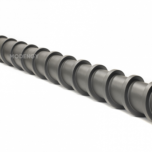 Extruders' screws for polymer pipes production