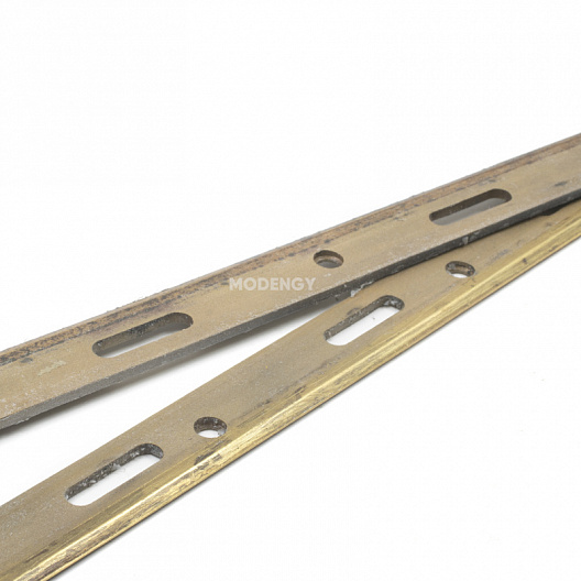 Knives for edge-soldering into film