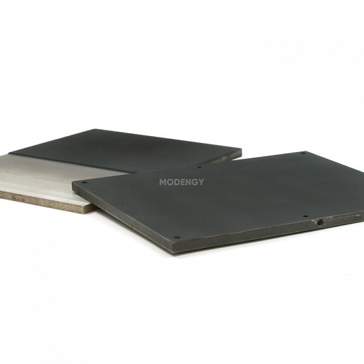 Edge-soldering plates of blister machines